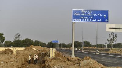 The 54.21km UER-2, inaugurated by Prime Minister Narendra Modi on August 17, is intended to improve connectivity, especially to Indira Gandhi International Airport. (HT Archive) The 54.21km UER-2, inaugurated by Prime Minister Narendra Modi on August 17, is intended to improve connectivity, especially to Indira Gandhi International Airport. (HT Archive)