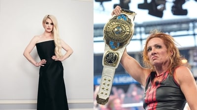 Ozzy Osbourne's daughter Kelly has not taken kindly to the joke made by Becky Lynch. (Instagram - Kelly Osbourne/Becky Lynch) Ozzy Osbourne's daughter Kelly has not taken kindly to the joke made by Becky Lynch. (Instagram - Kelly Osbourne/Becky Lynch)
