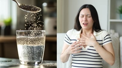 Chia seeds can cause these side effects! (Adobe Stock) Chia seeds can cause these side effects! (Adobe Stock)