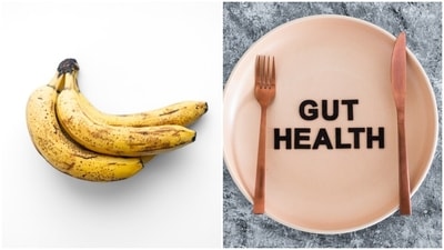 Overripe bananas are mostly sugar and do not pack as many gut health benefits. (Shutterstock) Overripe bananas are mostly sugar and do not pack as many gut health benefits. (Shutterstock)