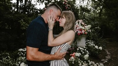 Taylor Swift and Travis Kelce are engaged. (Instagram/taylorswift) Taylor Swift and Travis Kelce are engaged. (Instagram/taylorswift)