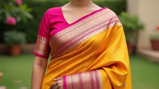 Nauvari sarees for Ganesh Chaturthi: Top 8 picks to welcome the festivities in style (AI Generated)