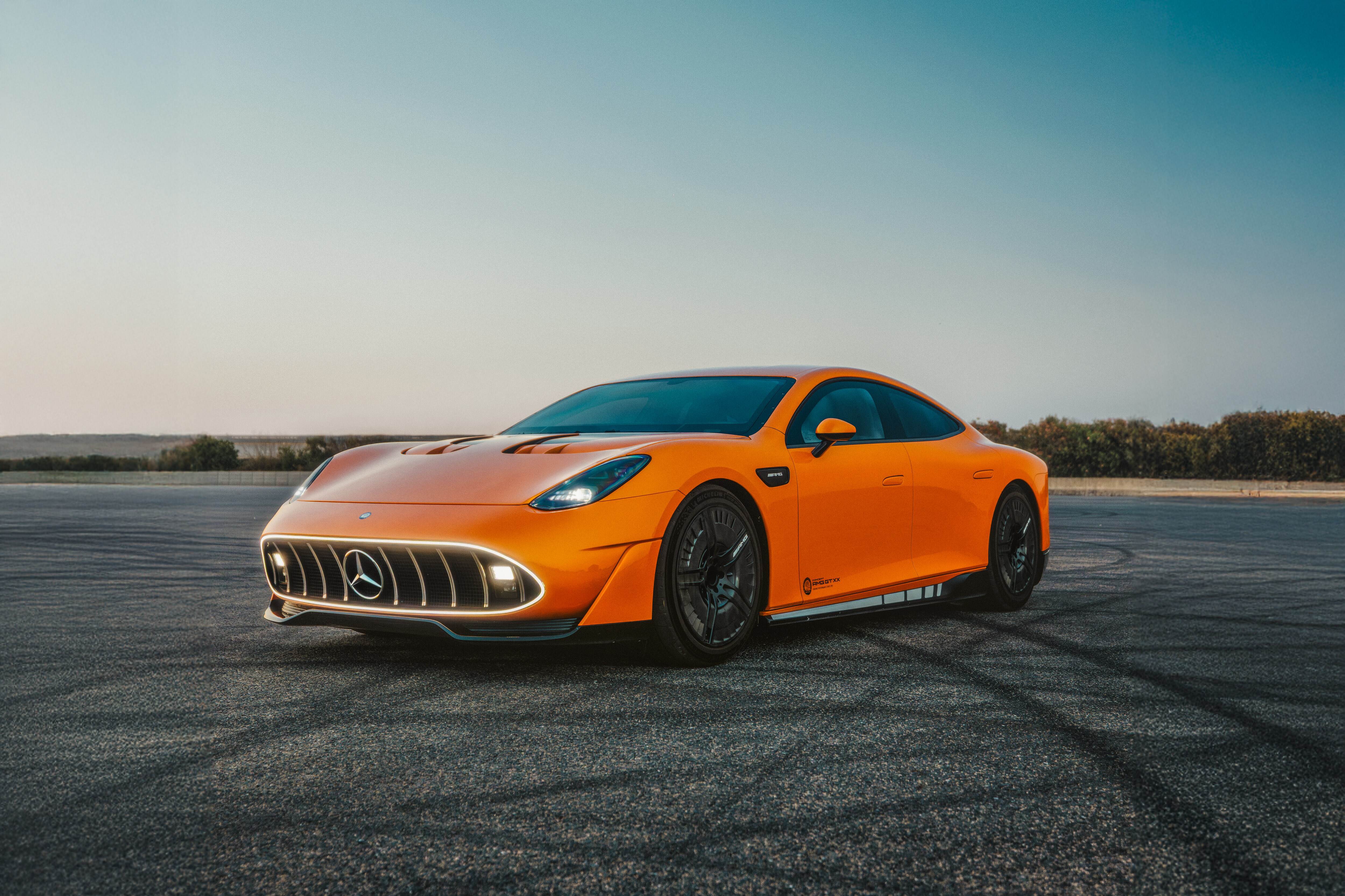 The AMG GT XX concept makes over 1,360 bhp with its axial-flux electric motor setup, powered by a liquid-cooled battery pack The AMG GT XX concept makes over 1,360 bhp with its axial-flux electric motor setup, powered by a liquid-cooled battery pack
