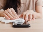 Keeping your phone clean can help reduce acne caused by bacteria and dirt. (Representative picture: Freepik)
