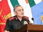 Chief of Defence Staff General Anil Chauhan addresses the gathering during Ran Samvad 2025 at the Army War College. (ANI)
