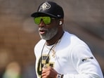 Colorado head coach Deion Sanders. Colorado head coach Deion Sanders.