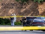 A shooter fired through the windows of a church in Minnesota, killing two and injuring several others. 