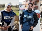 A combination image shows the journalists killed in Israeli strikes on Nasser hospital in the south of the Gaza Strip on August 25, 2025: (L-R) Mariam Abu Dagga, who the Associated Press said freelanced for the agency; Moaz Abu Taha, a freelance journalist who worked with several news organisations including occasionally contributing to Reuters and Mohammed Salama, who Qatar-based Al Jazeera said worked for the broadcaster.