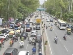 Initially proposed in 2016 at an estimated cost of about  <span class='webrupee'>₹</span>40 crore, the project’s budget was later revised to  <span class='webrupee'>₹</span>100 crore for the 800 metres flyover. With the increase in length, officials anticipate further cost escalation by  <span class='webrupee'>₹</span>25–35 crore. (Sakib Ali/HT Photos)