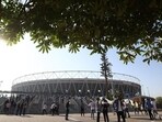 The Sardar Vallabhbhai Patel Sports Enclave will be the central venue of the Commonwealth Games 2030. (HT) The Sardar Vallabhbhai Patel Sports Enclave will be the central venue of the Commonwealth Games 2030. (HT)