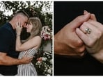 Taylor Swift and Travis Kelce are enegaged. Taylor Swift and Travis Kelce are enegaged.