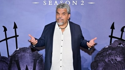 Luis Guzmán sat with his Wednesday castmates for a “Hot Ones Versus” video published Tuesday, August 26. (Instagram/Luis Guzmán) Luis Guzmán sat with his Wednesday castmates for a “Hot Ones Versus” video published Tuesday, August 26. (Instagram/Luis Guzmán)