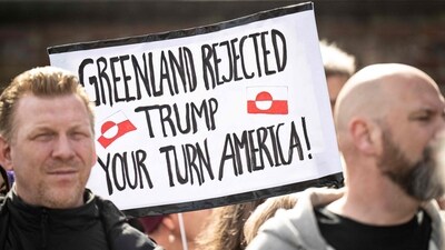 Donald Trump had previously expressed confidence in annexing Greenland (AFP) Donald Trump had previously expressed confidence in annexing Greenland (AFP)