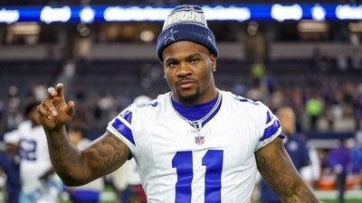 Micah Parsons during a preseason game for the Dallas Cowboys. (IMAGN IMAGES via Reuters Connect)