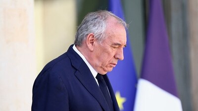 French Prime Minister Francois Bayrou leaves following the weekly cabinet meeting at the Elysee Palace in Paris, August 27, 2025 (REUTERS)