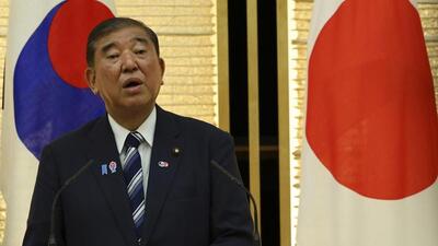 Japan’s Prime Minister Shigeru Ishiba speaking at a press conference in this file picture. (AP photo) Japan’s Prime Minister Shigeru Ishiba speaking at a press conference in this file picture. (AP photo)