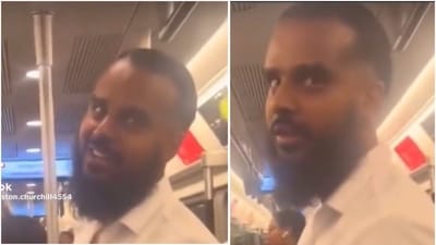 The incident has sparked widespread discussion online. (X/@HoodedClaw1974) The incident has sparked widespread discussion online. (X/@HoodedClaw1974)
