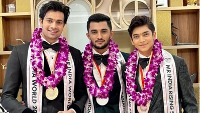 Mr India 2025 winners Shevam Singh, Shiv Chordia and Abel Biju who share their journeys and future vision. (Instagram) Mr India 2025 winners Shevam Singh, Shiv Chordia and Abel Biju who share their journeys and future vision. (Instagram)