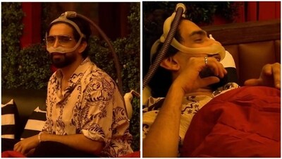 Amaal Mallik uses a CPAP machine for his sleep apnea on an episode of Bigg Boss 19. Amaal Mallik uses a CPAP machine for his sleep apnea on an episode of Bigg Boss 19.