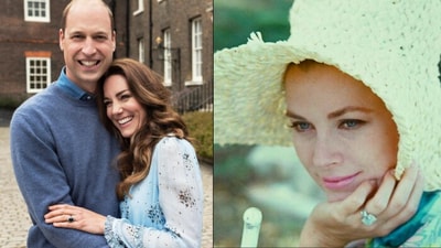 From Grace Kelly’s diamond to Diana’s sapphire. (Instagram/gracekelly_daily/princeandprincessofwales) From Grace Kelly’s diamond to Diana’s sapphire. (Instagram/gracekelly_daily/princeandprincessofwales)