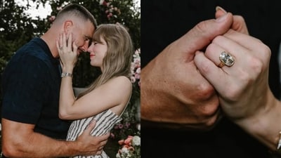 Taylor Swift and Travis Kelce Taylor Swift and Travis Kelce