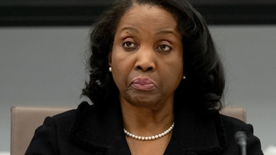 Federal Reserve governor Lisa Cook says she won’t resign from the central bank. Federal Reserve governor Lisa Cook says she won’t resign from the central bank.