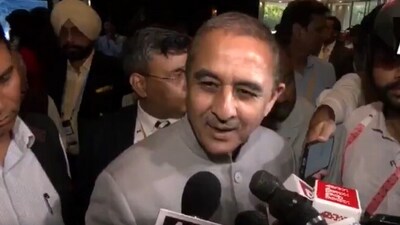 Union minister of state for external affairs Kirti Vardhan Singh speaks to reporters. (ANI) Union minister of state for external affairs Kirti Vardhan Singh speaks to reporters. (ANI)