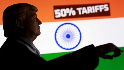Trump has imposed 50 per cent tariffs on Indian imports going to the US. (REUTERS)