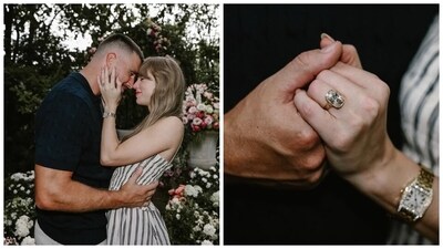 Taylor Swift and Travis Kelce are enegaged. Taylor Swift and Travis Kelce are enegaged.