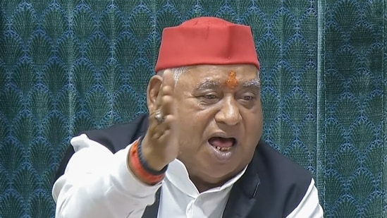 SP leader Awadhesh Prasad said that 'it would be beneficial if the US president refrained from such ideology, decisions and commentaries'. (ANI)