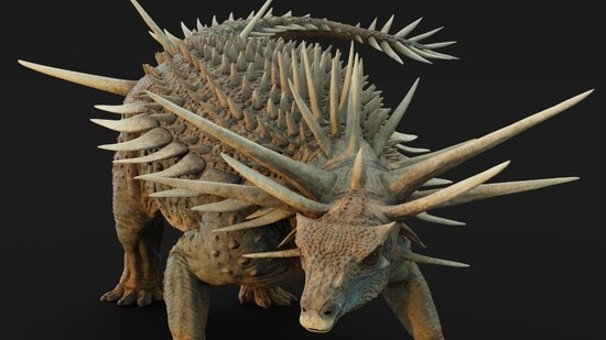 Scientists have discovered the oldest known ankylosaur in Morocco. (X/@Dinoh555)