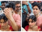 Janhvi Kapoor and Sidharth Malhotra visited Lalbaugcha Raja pandal for Ganesh Chaturthi blessings, alongside director Tushar Jalota. The duo stars in the upcoming film Param Sundari, set to release on August 29.
