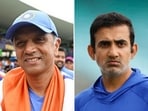 Former India head coach Rahul Dravid, left, and his successor Gautam Gambhir Former India head coach Rahul Dravid, left, and his successor Gautam Gambhir