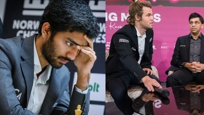 D Gukesh spoke about Viswanathan Anand's 2013 showdown vs Magnus Carlsen. D Gukesh spoke about Viswanathan Anand's 2013 showdown vs Magnus Carlsen.