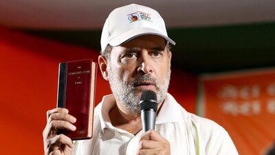 The Lok Sabha LoP announced that his party will provide proof of 'vote rigging' of the 2024 Lok Sabha elections and Haryana assembly elections. (ANI) The Lok Sabha LoP announced that his party will provide proof of 'vote rigging' of the 2024 Lok Sabha elections and Haryana assembly elections. (ANI)