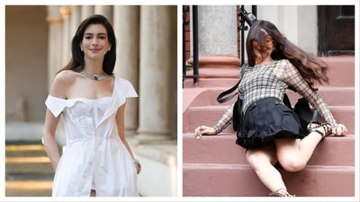 Anne Hathaway has been shooting for The Devil Wears Prada 2 in New York. Anne Hathaway has been shooting for The Devil Wears Prada 2 in New York.