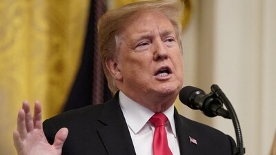 A White House spokesperson said that Donald Trump had delivered on his promise of low gas prices. (REUTERS)