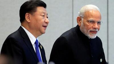 FILE PHOTO: China's President Xi Jinping and India's Prime Minister Narendra Modi at Shanghai Cooperation Organisation Summit in Qingdao, Shandong Province, China on June 10, 2018. (REUTERS) FILE PHOTO: China's President Xi Jinping and India's Prime Minister Narendra Modi at Shanghai Cooperation Organisation Summit in Qingdao, Shandong Province, China on June 10, 2018. (REUTERS)