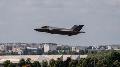 A US Air Force Lockheed Martin F-35A Lightning II military jet air display at the Paris Air Show in Paris, France, June 16, 2025. (Representational image/ Bloomberg File) A US Air Force Lockheed Martin F-35A Lightning II military jet air display at the Paris Air Show in Paris, France, June 16, 2025. (Representational image/ Bloomberg File)