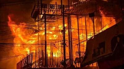 Fire tenders from Nainital, Haldwani, Ramnagar, Bhimtal, Almora, and US Nagar were deployed, along with firefighting units from the Army and Air Force. (Sourced) Fire tenders from Nainital, Haldwani, Ramnagar, Bhimtal, Almora, and US Nagar were deployed, along with firefighting units from the Army and Air Force. (Sourced)