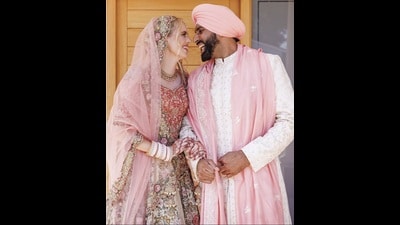 Jeevun Sandher, MP for Loughborough in the East Midlands region of England, took to social media on Wednesday to post pictures from the dual wedding ceremonies over the course of the summer vacation period this month. (Sourced) Jeevun Sandher, MP for Loughborough in the East Midlands region of England, took to social media on Wednesday to post pictures from the dual wedding ceremonies over the course of the summer vacation period this month. (Sourced)