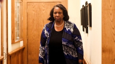 Appointed a Fed governor in 2022 by Joe Biden, Lisa Cook is the first Black woman to serve in the position. (File/REUTERS)