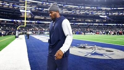 Dallas Cowboys defensive end Micah Parsons walks off the field after the game against the Atlanta Falcons (IMAGN IMAGES via Reuters Connect)