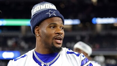 Micah Parsons #11 of the Dallas Cowboys stands on the field following an NFL Preseason game against the Baltimore Ravens (Getty Images via AFP) Micah Parsons #11 of the Dallas Cowboys stands on the field following an NFL Preseason game against the Baltimore Ravens (Getty Images via AFP)