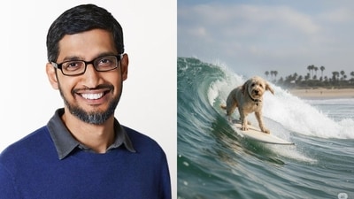 Sundar Pichai showcased Gemini’s new AI photo editor with playful images of his dog Jeffree. Sundar Pichai showcased Gemini’s new AI photo editor with playful images of his dog Jeffree.
