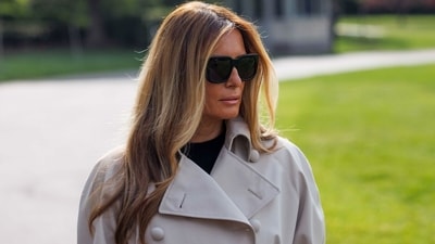 Minneapolis school shooting: Melania Trump stresses ‘need for pre-emptive intervention’ after tragedy (Photographer: Aaron Schwartz/CNP/Bloomberg) (Bloomberg) Minneapolis school shooting: Melania Trump stresses ‘need for pre-emptive intervention’ after tragedy (Photographer: Aaron Schwartz/CNP/Bloomberg) (Bloomberg)