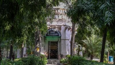The Gumti of Shaikh Ali, as seen in May this year. (RAJ K RAJ /HT PHOTO) The Gumti of Shaikh Ali, as seen in May this year. (RAJ K RAJ /HT PHOTO)