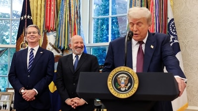 Democrats slam Trump’s India tariffs, saying they threaten US-India ties and aren’t linked to Ukraine conflict. (REUTERS File)