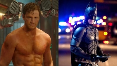 Chris Pratt; Christian Bale as Batman Chris Pratt; Christian Bale as Batman
