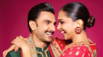 Deepika Padukone and Ranveer Singh attended Ganesh Chaturthi celebrations. Deepika Padukone and Ranveer Singh attended Ganesh Chaturthi celebrations.